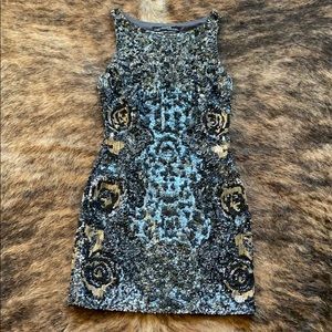 Vintage AllSaints hand embellished dressed.